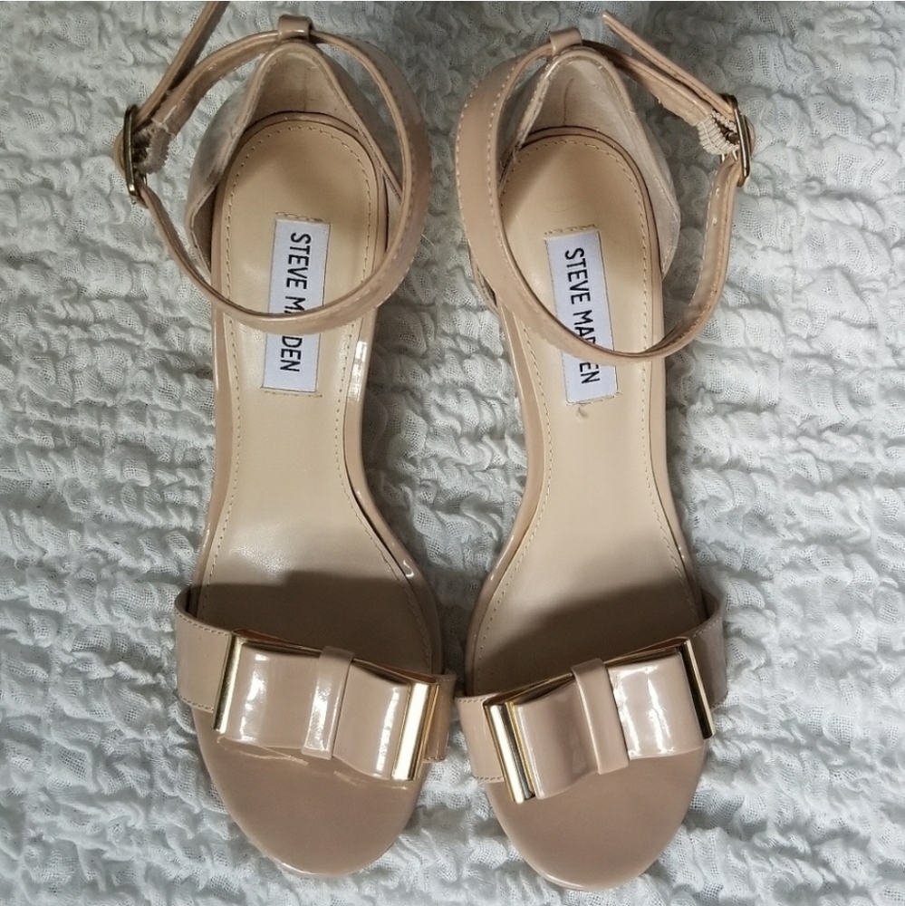 Steve Madden React nude stiletto sandals - Picture 3 of 5